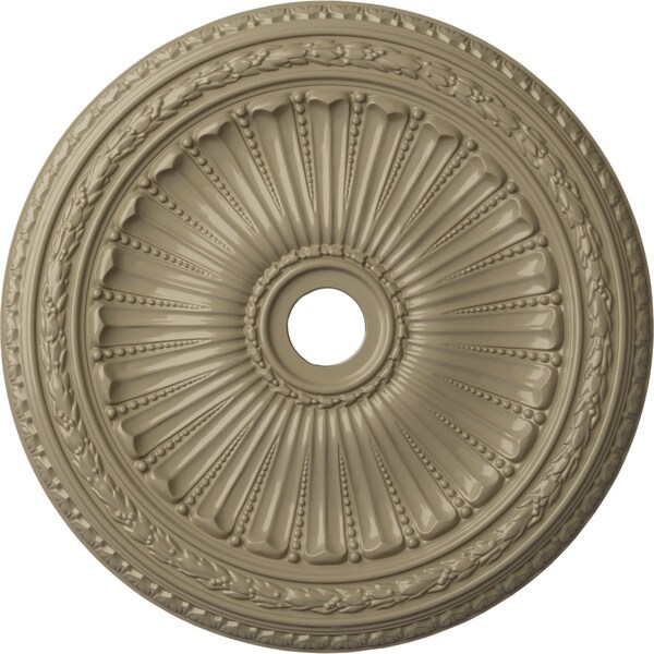 Ekena Millwork Viceroy Ceiling Medallion (Fits Canopies up to 4 7/8"), 35 1/8"OD x 4 7/8"ID x 2 1/2"P, Gobi Desert CM35VIGDF - main